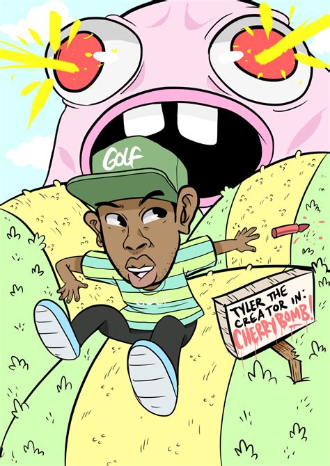 tyler the creator comic|tyler the creator cartoon character.